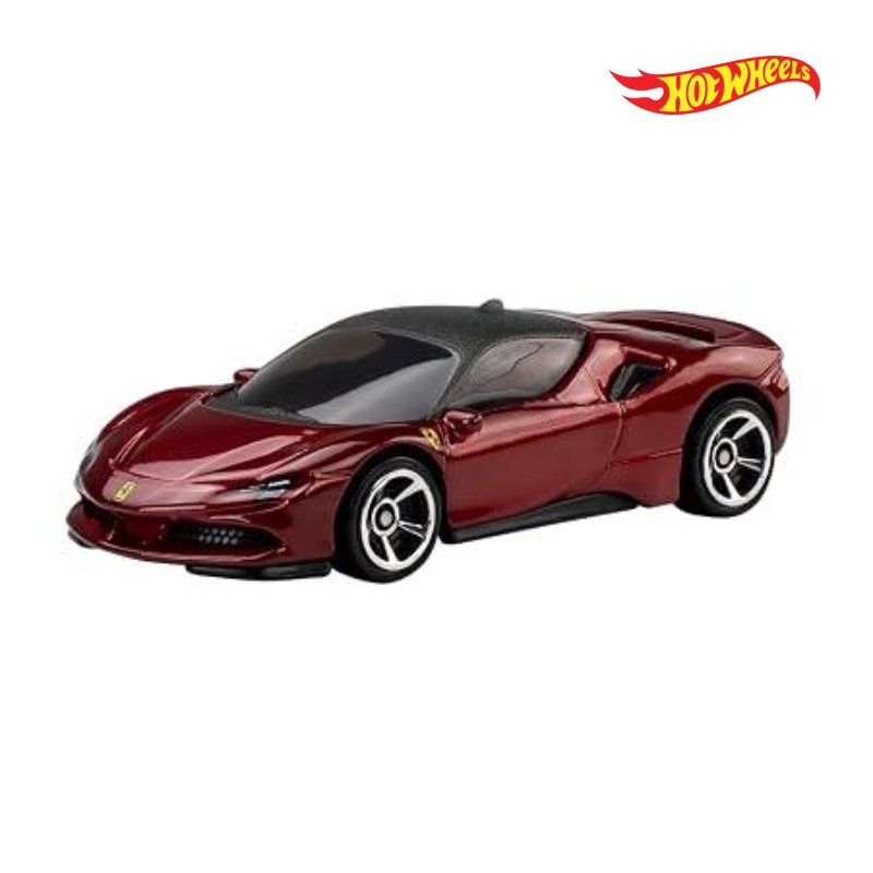 Ferrari SF90 Stradale - 5-Pack Ferrari - Hotwheels Básico - Autos sin Empaque