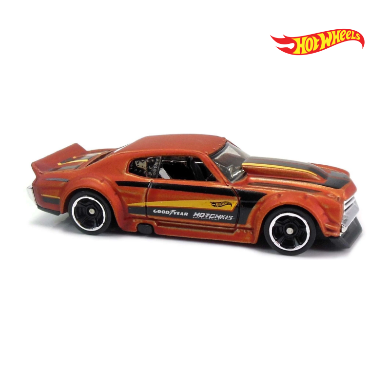 70 Chevy Chevelle - Nightburnerz 7/10 - Hotwheels Básico - Autos sin Empaque