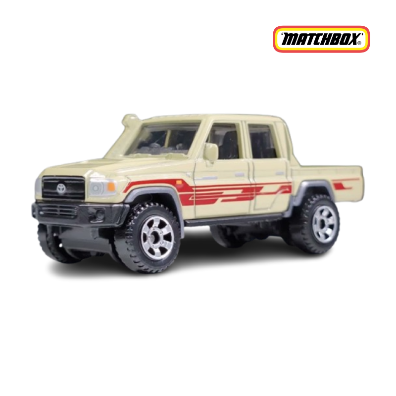 17 Toyota Landcruiser 78 - 40/125 - 2026 - Matchbox Básico - Autos sin Empaque