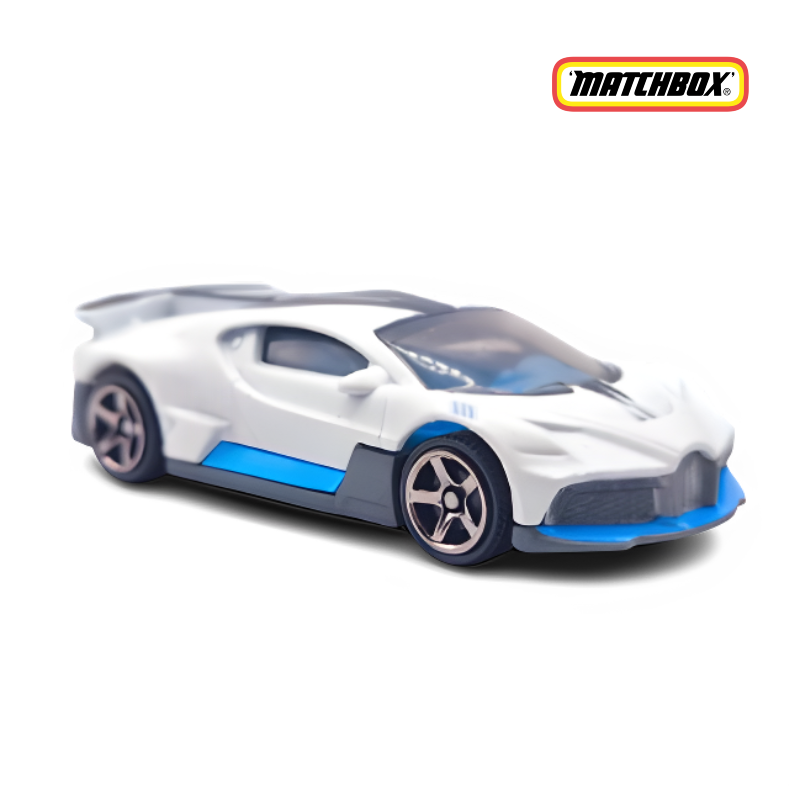 2018 Bugatti Divo - 5-Pack European Motorway - Matchbox Básico - Autos sin Empaque