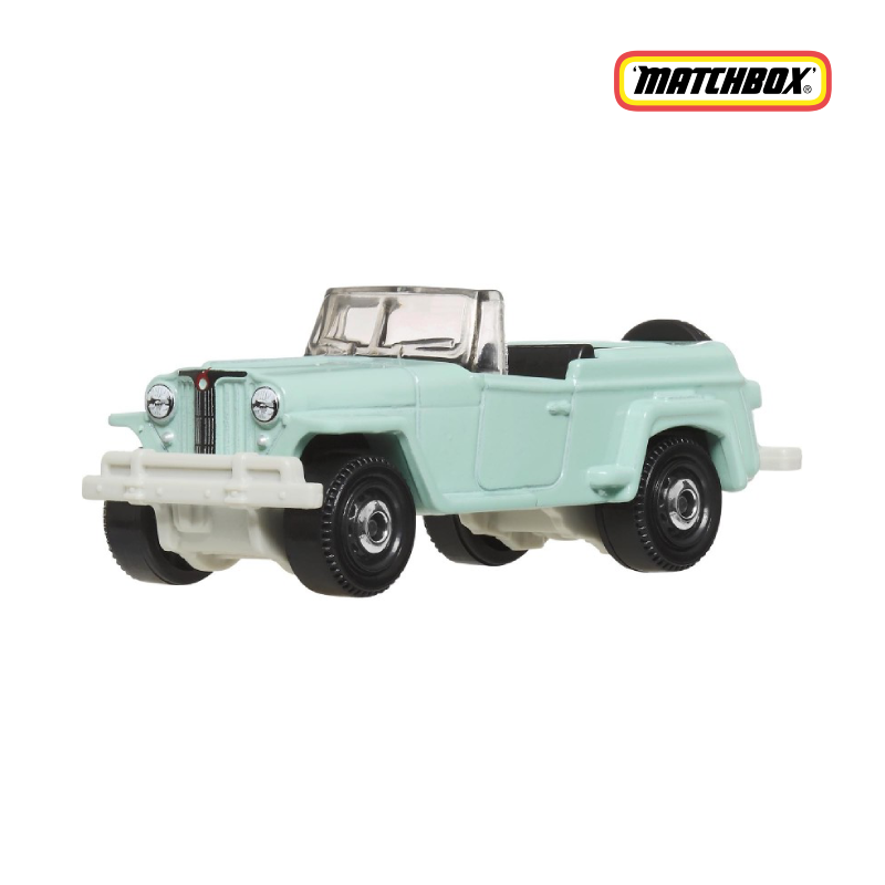 Jeep 1948 Willys Jeepster - 5-Pack Convertible Cruisers - Matchbox Básico - Autos sin Empaque