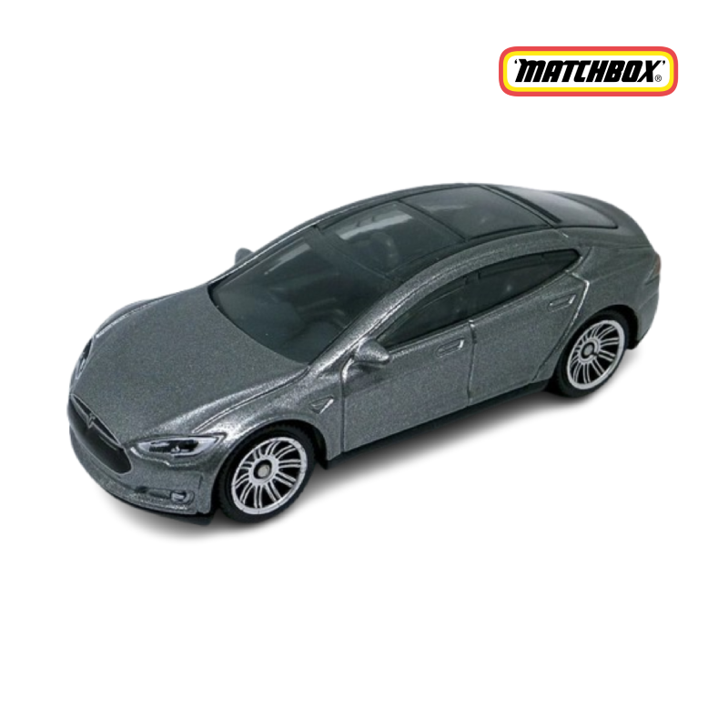 Tesla Model S - 19/35 - Road Trip - Matchbox Básico - Autos sin Empaque