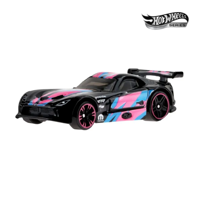 SRT Viper GTS-R - Neon Speeders 6/8 - Silver Series - Autos sin Empaque