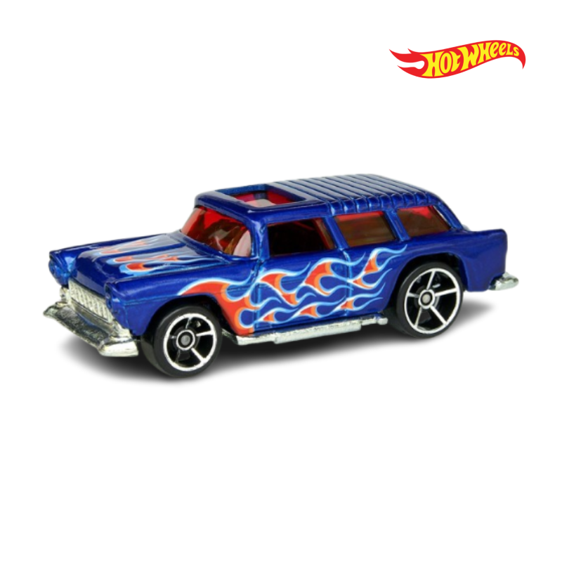 55 Nomad - Heat Fleet 9/10 - Hotwheels Básico - Autos sin Empaque
