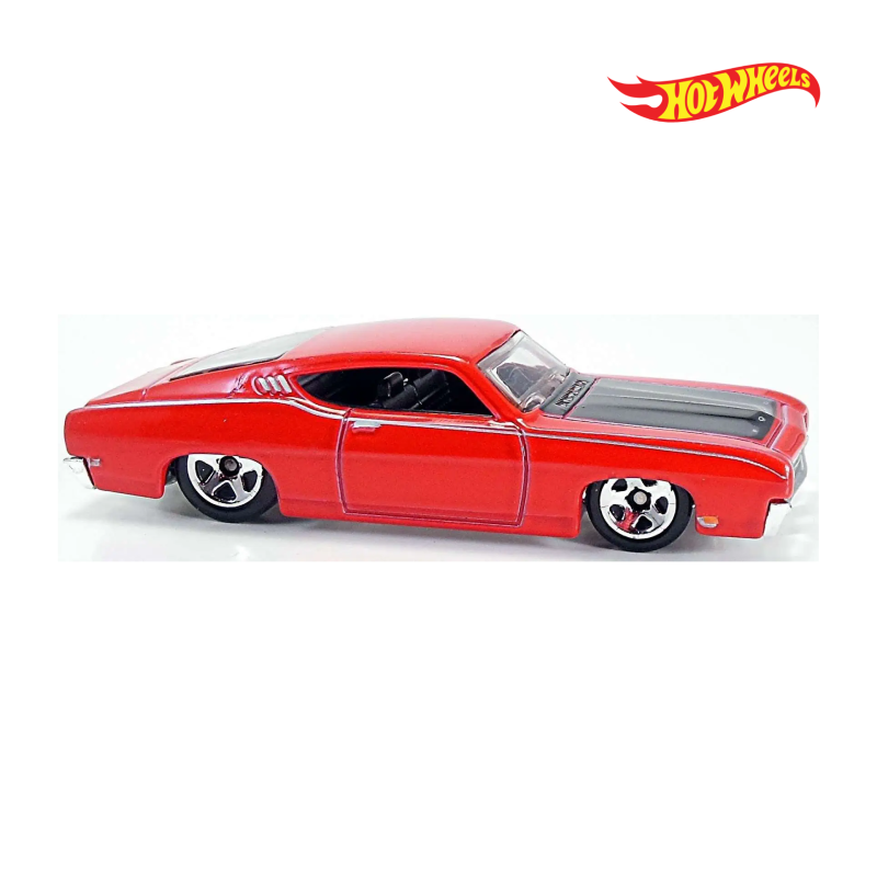69 Ford Gran Torino Talladega - 2008 New Models 19/40 - Hotwheels Básico - Autos sin Empaque