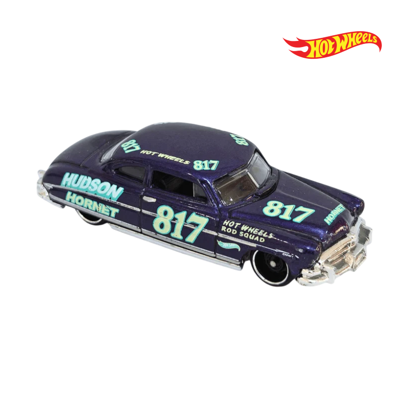 52 Hudson Hornet - Rod Squad 4/10 - Hotwheels Básico - Autos sin Empaque