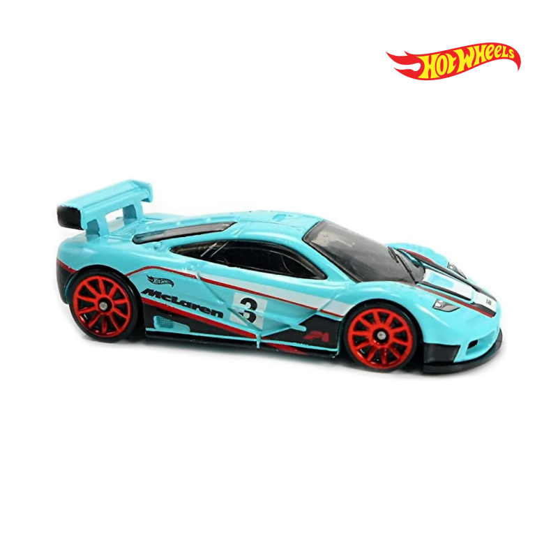 Mclaren F1 GTR - Retro Racers 3/10 - Hotwheels Básico - Autos sin Empaque