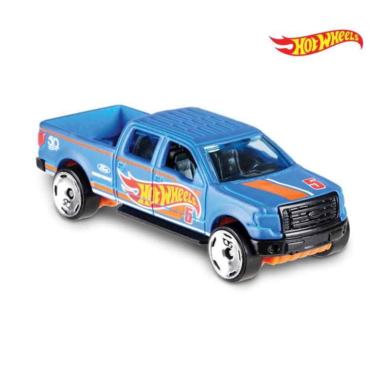 2009 Ford F-150 - 50 Race Team 4/10 - Hotwheels Básico - Autos sin Empaque