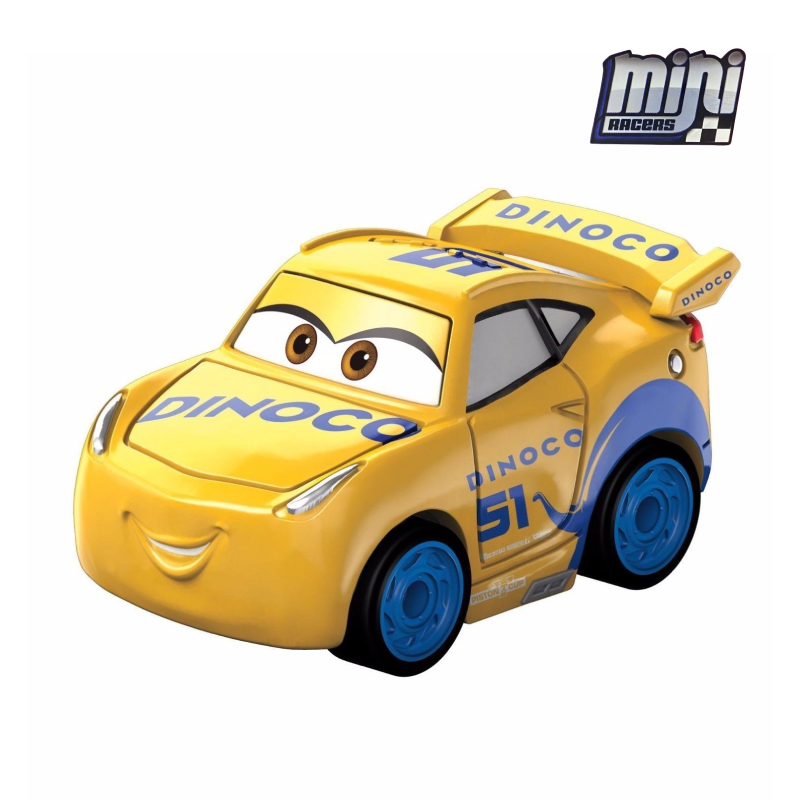 Cruz Ramirez - Dinoco - 2017 - Pixar Mini Racers - Autos sin Empaque