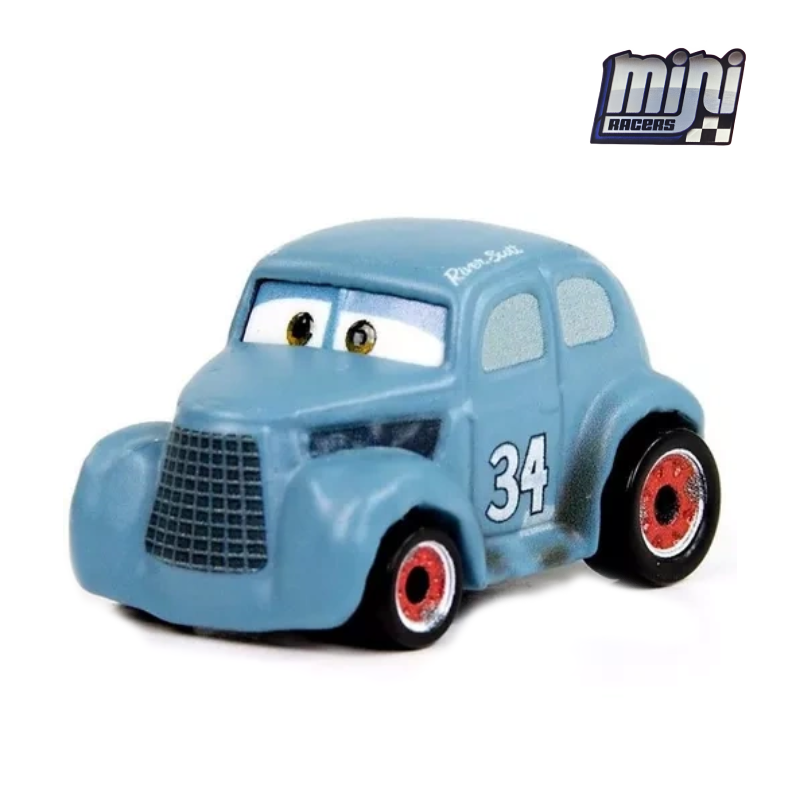 River Scott - Clasico - 2017 - Pixar Mini Racers - Autos sin Empaque