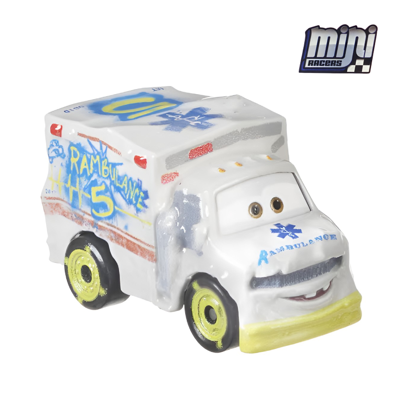 Dr. Damage - Clasico - 2017 - Pixar Mini Racers - Autos sin Empaque