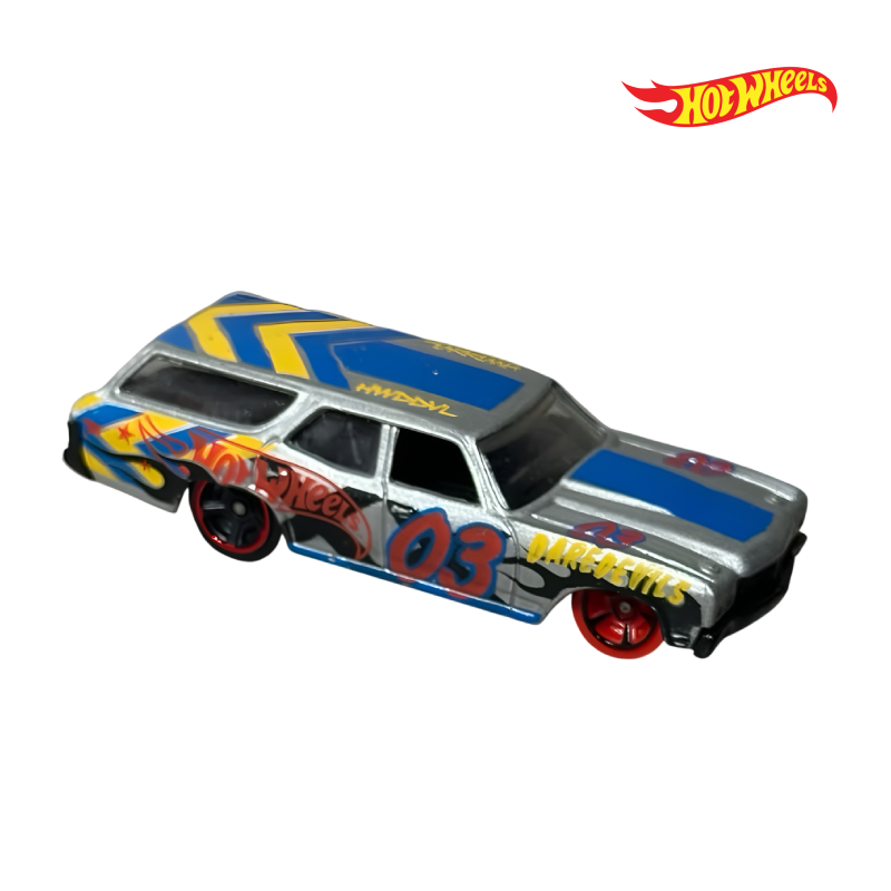 70 Chevelle SS Wagon - Daredevils 1/5 - Hotwheels Básico - Autos sin Empaque