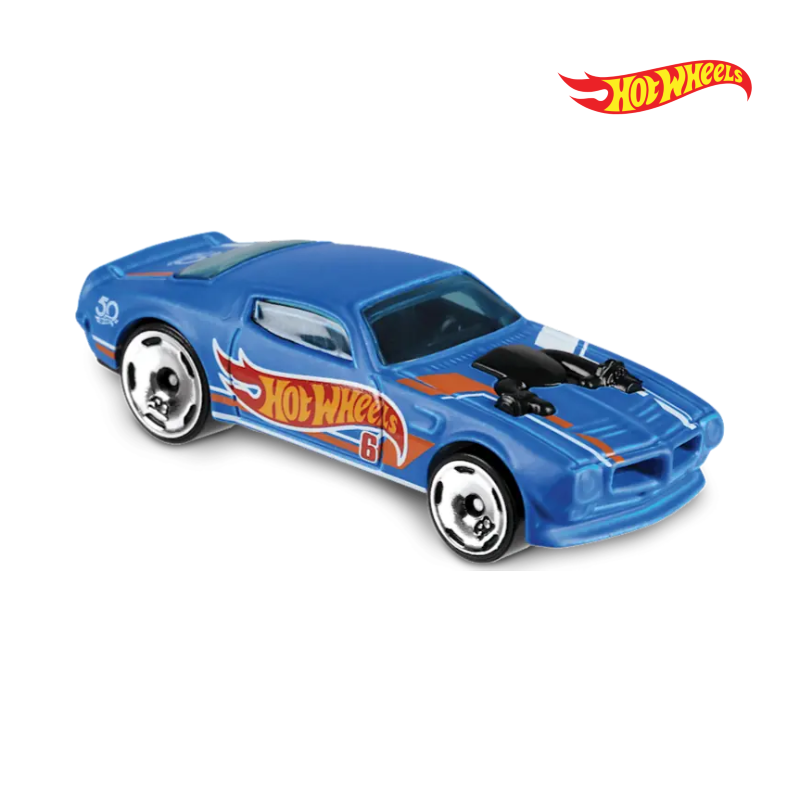 70 Pontiac Firebird - 50 Race Team 6/10 - Hotwheels Básico - Autos sin Empaque