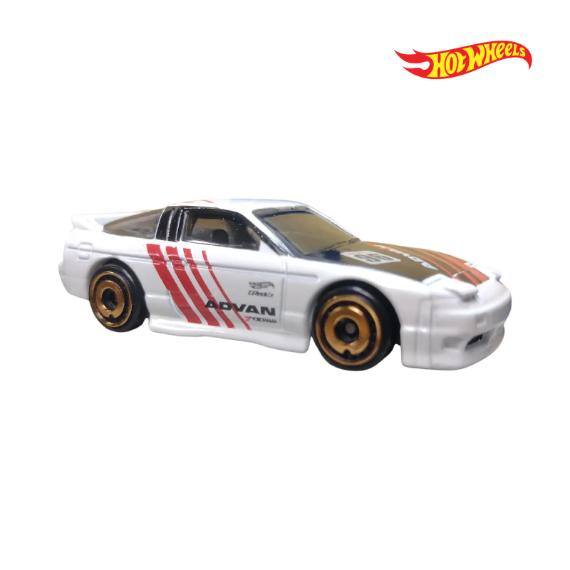 96 Nissan 180SX Type X - Nightburnerz 7/10 - Hotwheels Básico - Autos sin Empaque