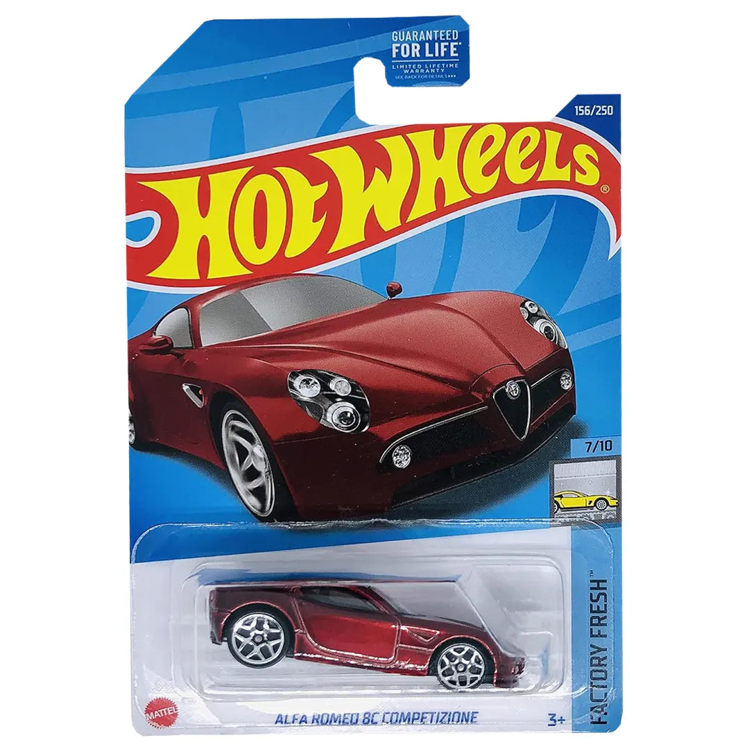 Alfa Romeo 8C Competizione - Factory Fresh 7/10- Hot Wheels