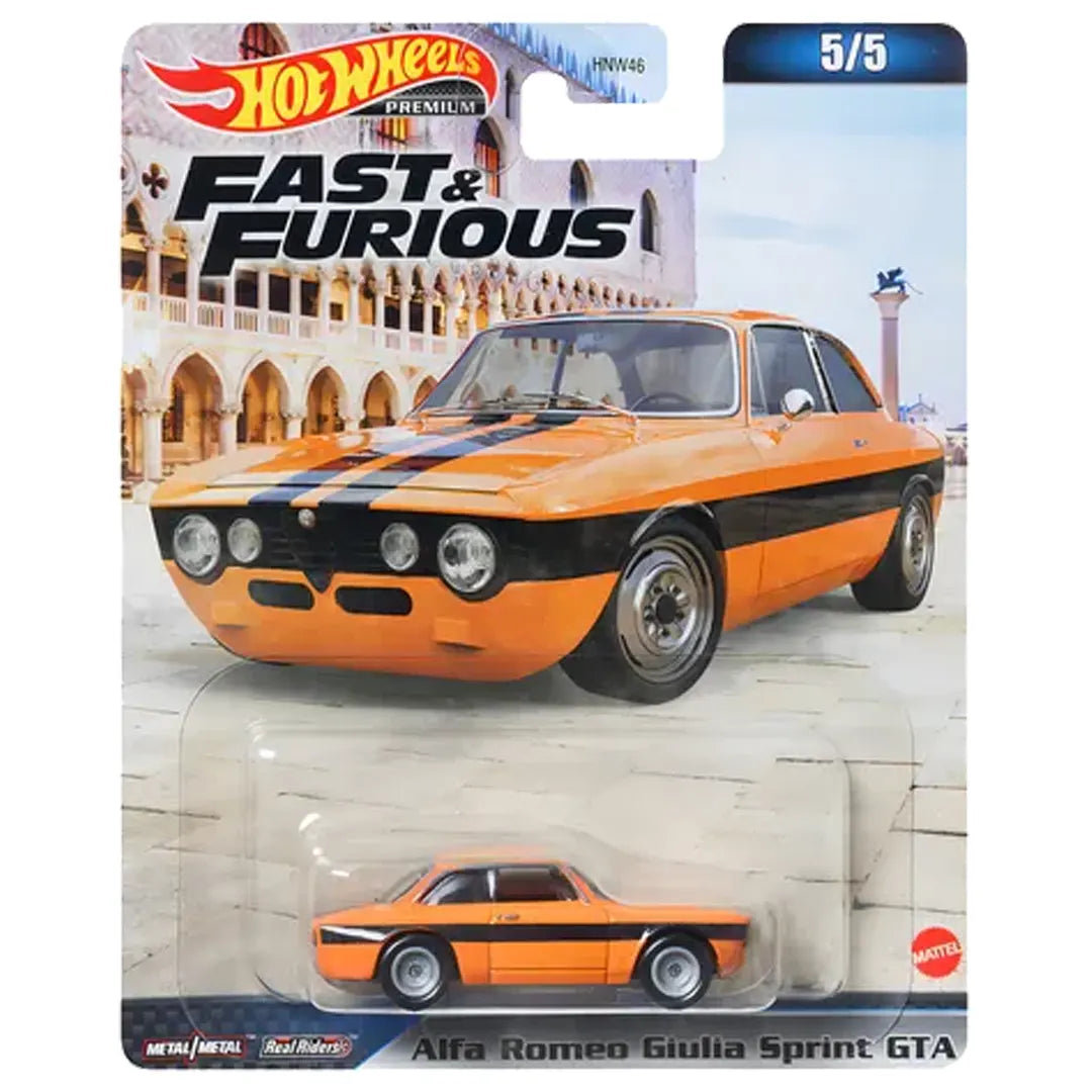 Alfa Romeo Giulia Sprint Gta - Fast y Furious 5/5 - Hot Wheels