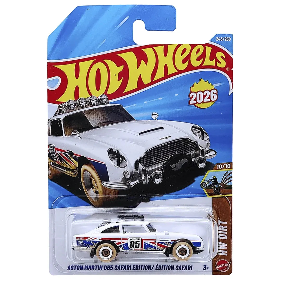 Aston Martin DB5 Safari Edition - Dirt 10/10 - Hot Wheels