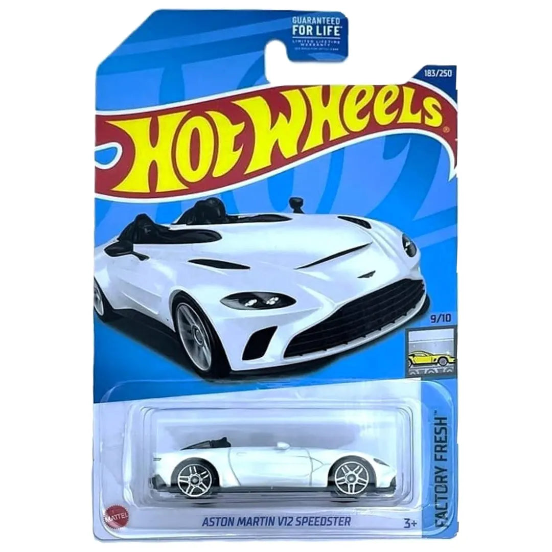 Aston Martin V12 Speedster - Factory Fresh 9/10 - Hot Wheels
