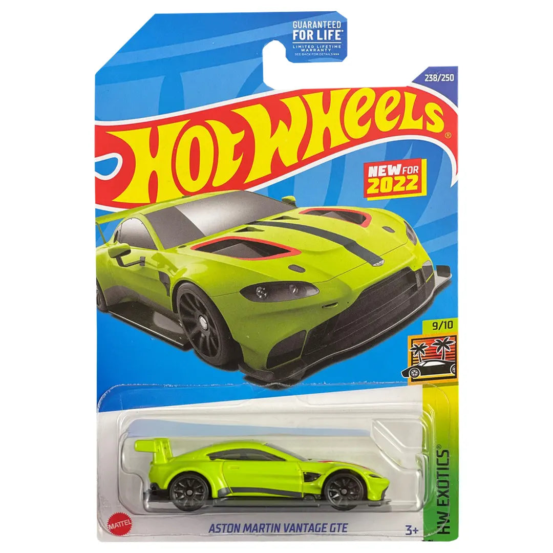 Aston Martin Vantage Gte - Exotics 9/10 - Hot Wheels