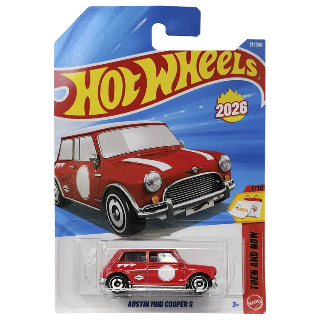 Austin Mini Cooper S - Then And Now 1/10- Hot Wheels