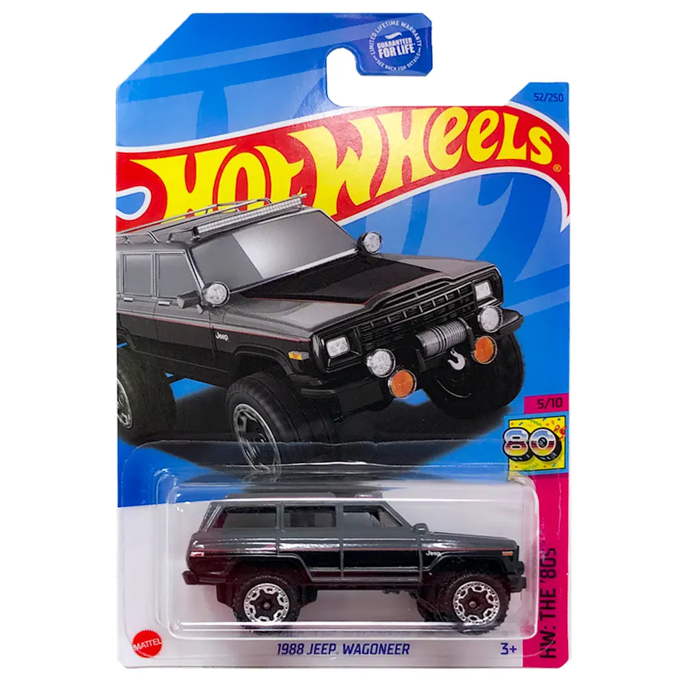 1988 Jeep Wagoneer - The 80s 5/10 - Hot Wheels