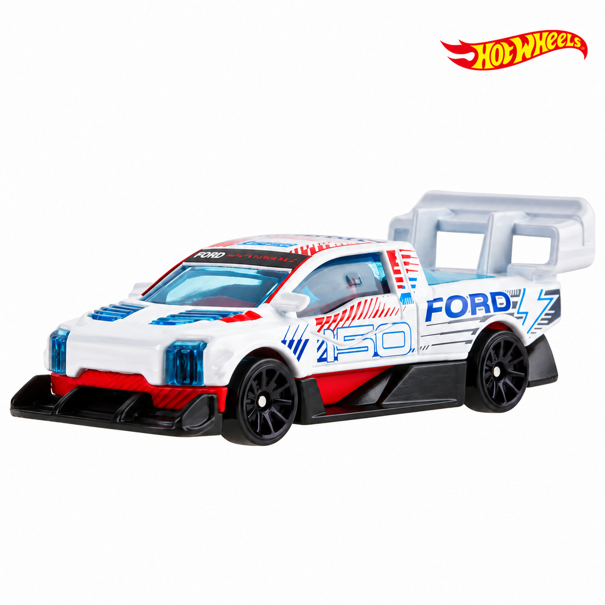 Ford F-150 Lightning Supertruck - Truckin Along 5/5 - Hotwheels Básico - Autos sin Empaque