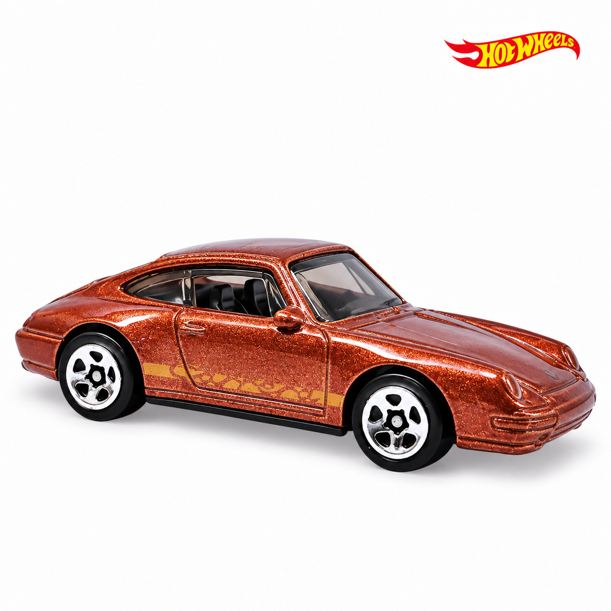 96 Porsche Carrera - Then and Now 4/10 - Hotwheels Básico - Autos sin Empaque