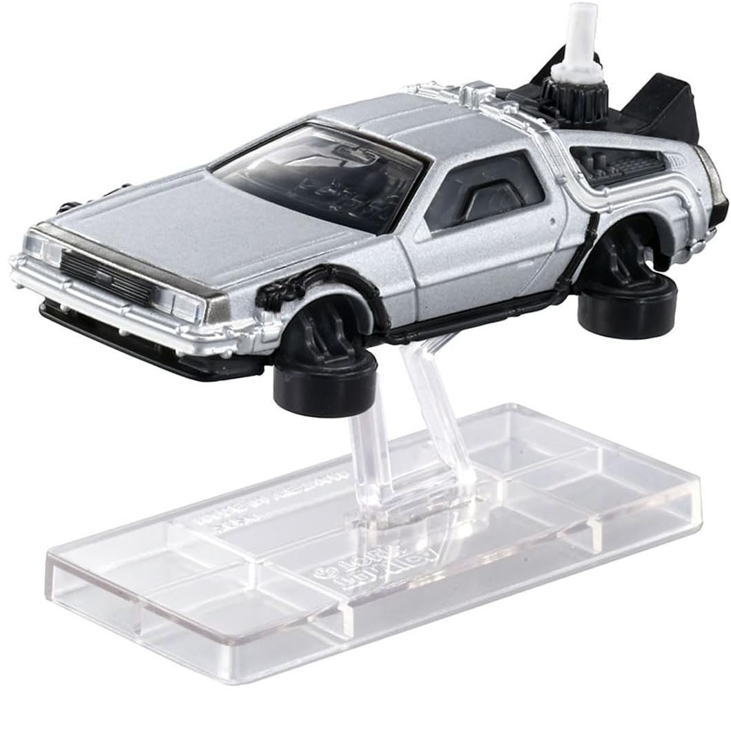 BACK TO THE FUTURE Part 2 TIME MACHINE - Tomica Premium Unlimited - Takara Tomy
