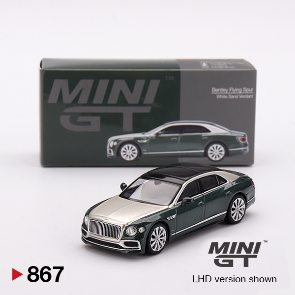 Bentley Flying Spur " White Sand Verdant   - 867 - Mini GT