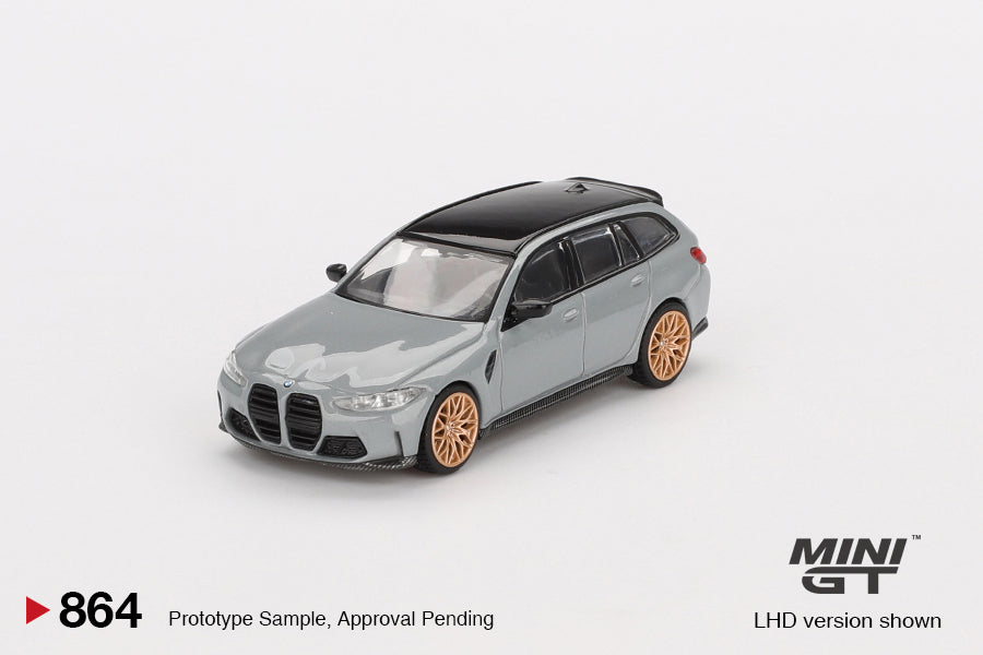 BMW M3 Competition Touring Brockin Gray - 864 - Mini GT