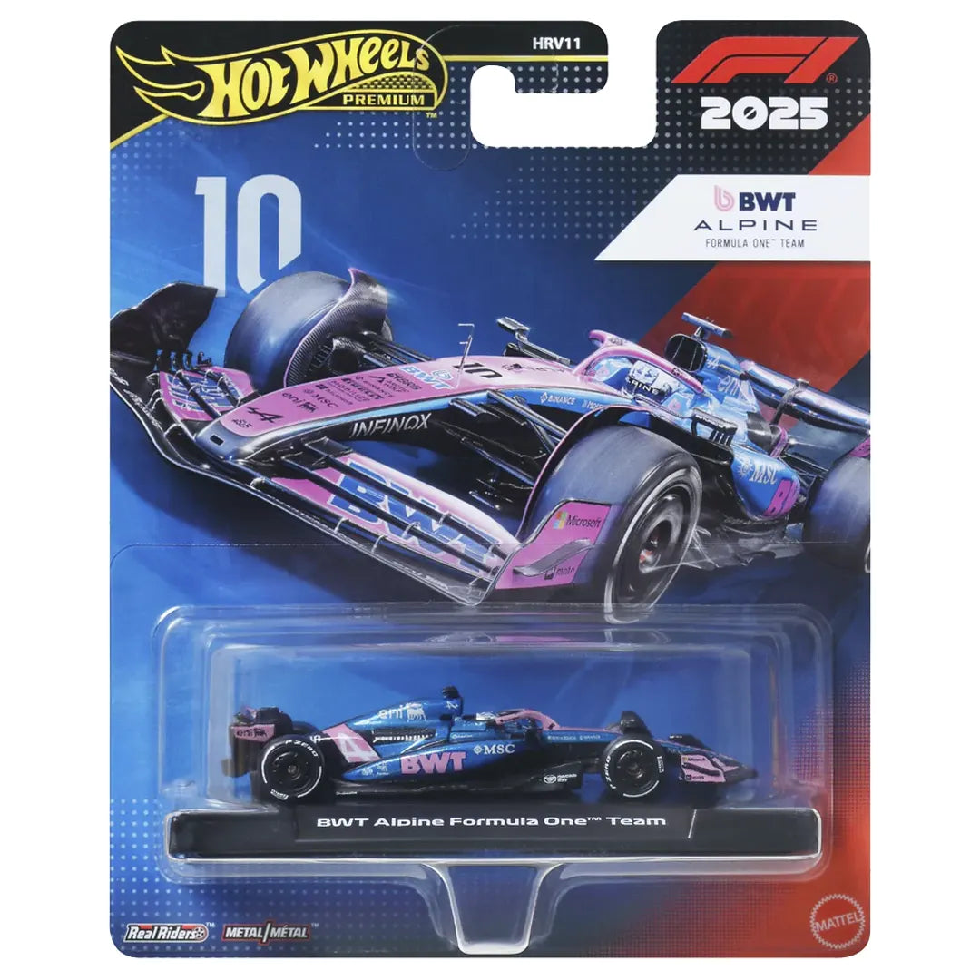 BWT Alpine Formula One Team 10 - 2025 - Formula 1 - Hot Wheels