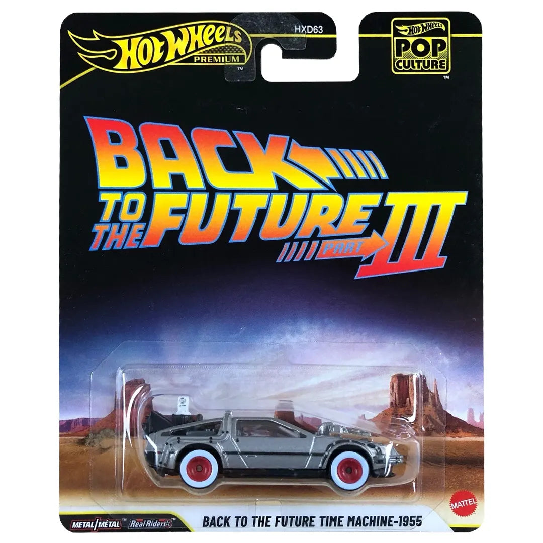 Back to the Future Time Machine - 1955 - Pop Culture - Hot Wheels