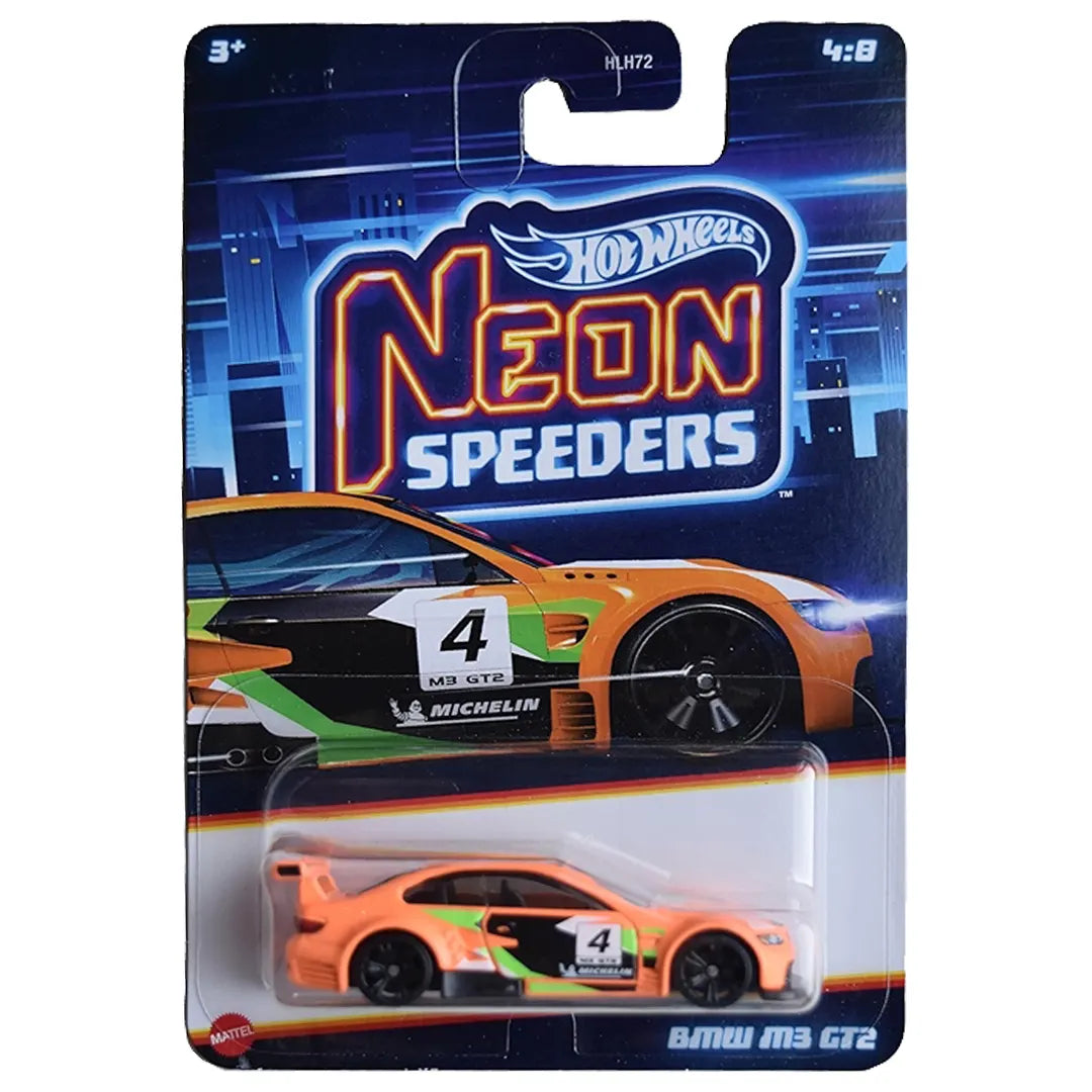 Bmw M3 Gt2 - Neon Speeders 4/8 - Hot Wheels