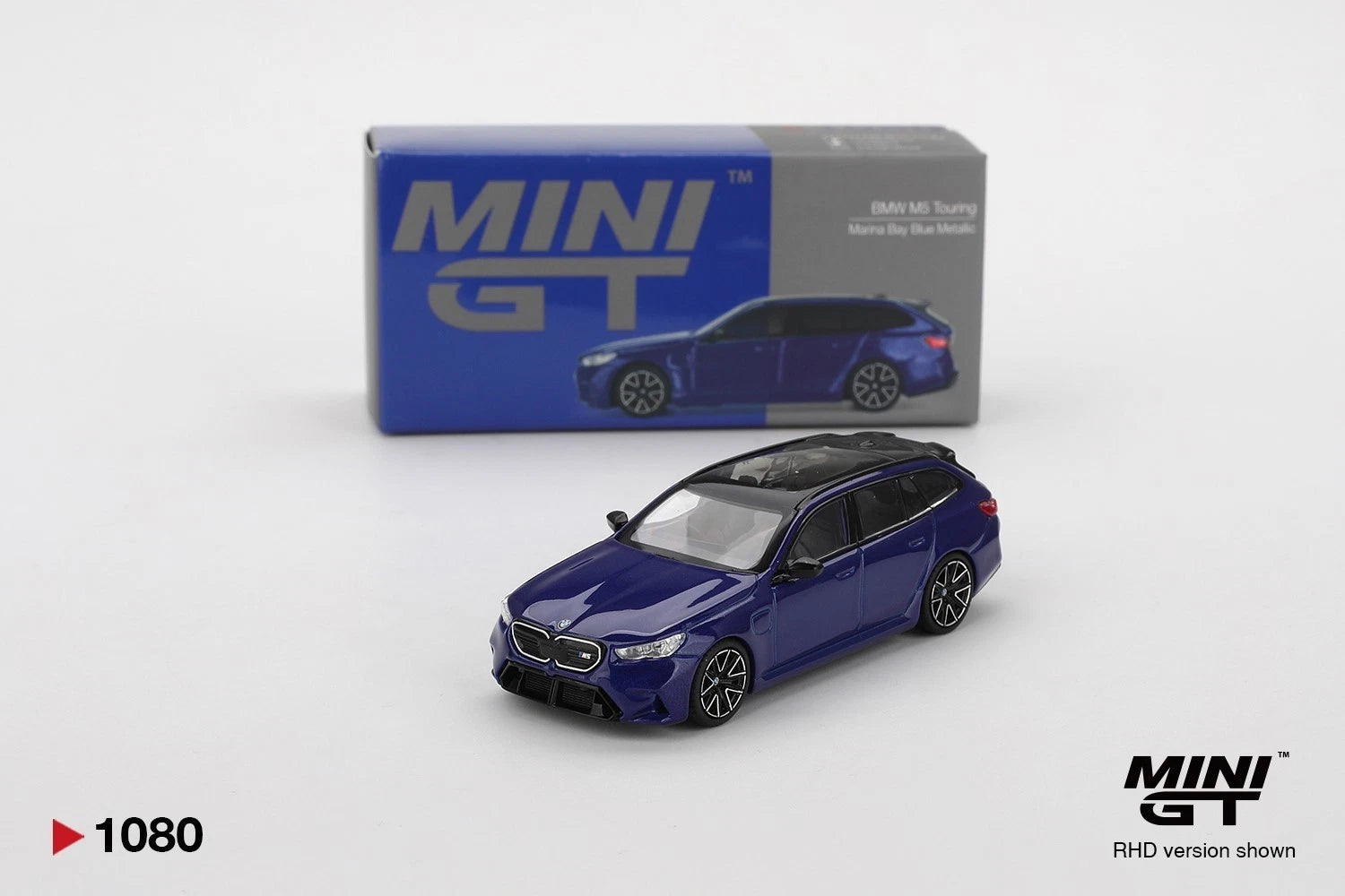 Bmw M5 Touring Marina Blue Metalic - 1080 - Mini GT