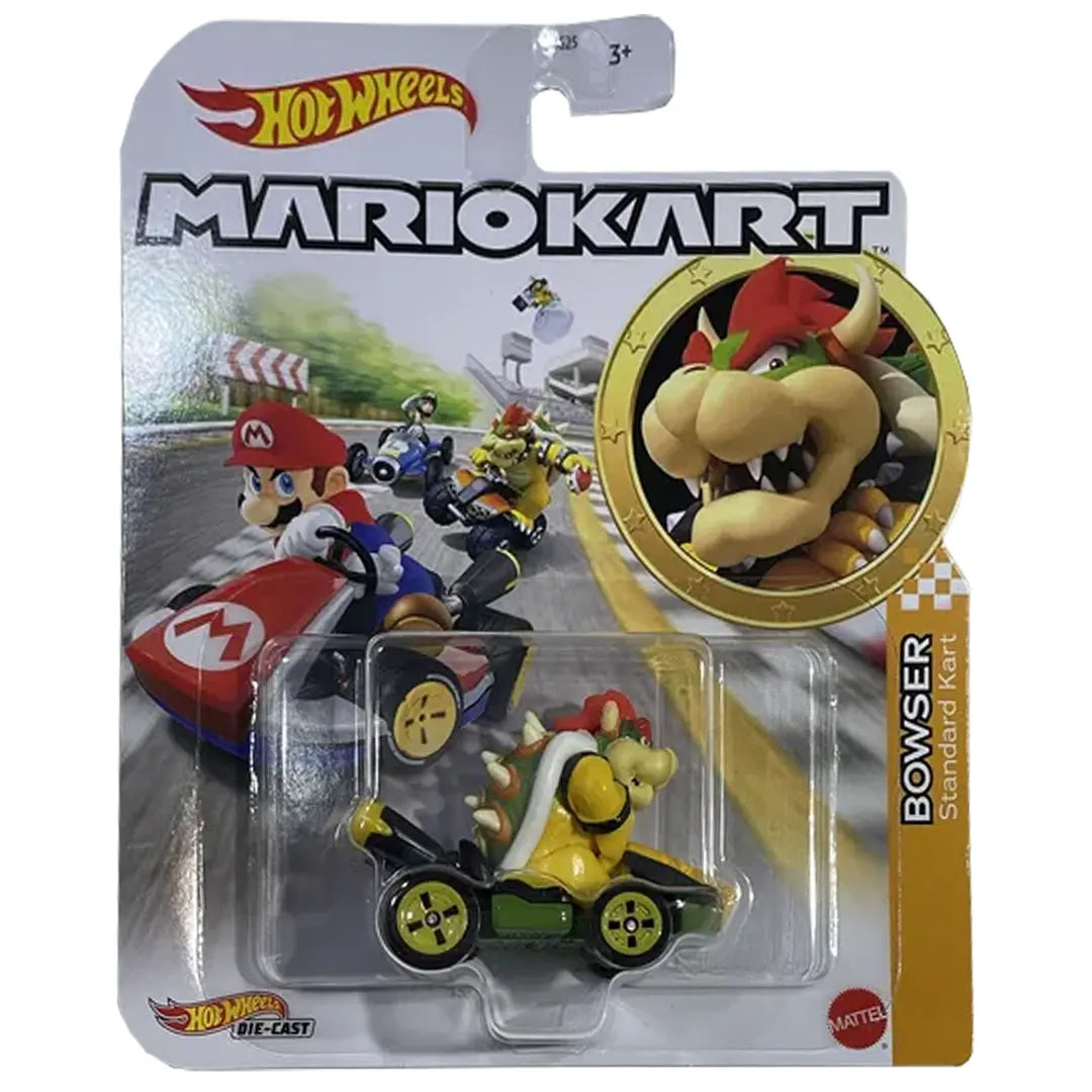 Bowser - Standard Kart - Mario Kart 6/8 - Hot Wheels