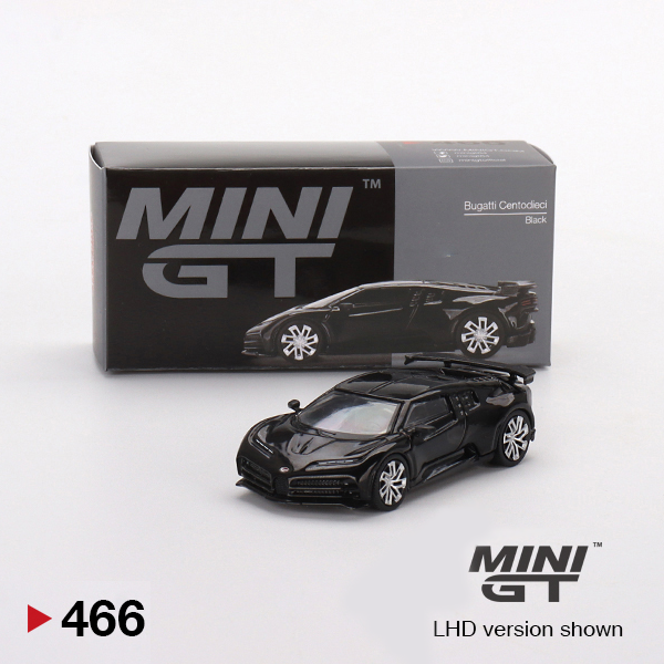 Bugatti Centodieci Black - 466 - Mini GT