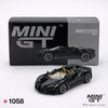 Bugatti W16 Mistral - Black - 1058 - Mini GT