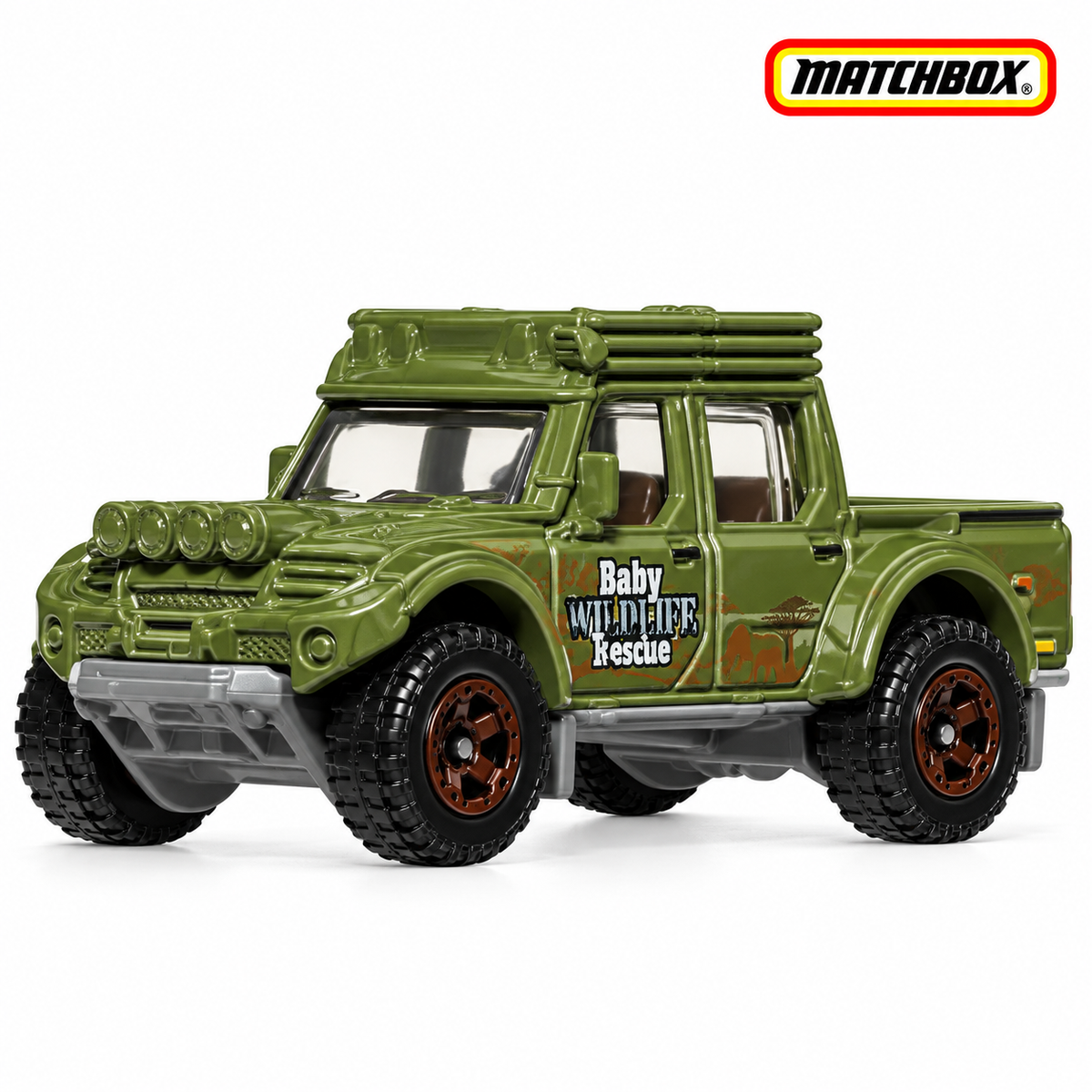 Swamp Raider - 5-Pack Off Road II - Matchbox Básico - Autos sin Empaque