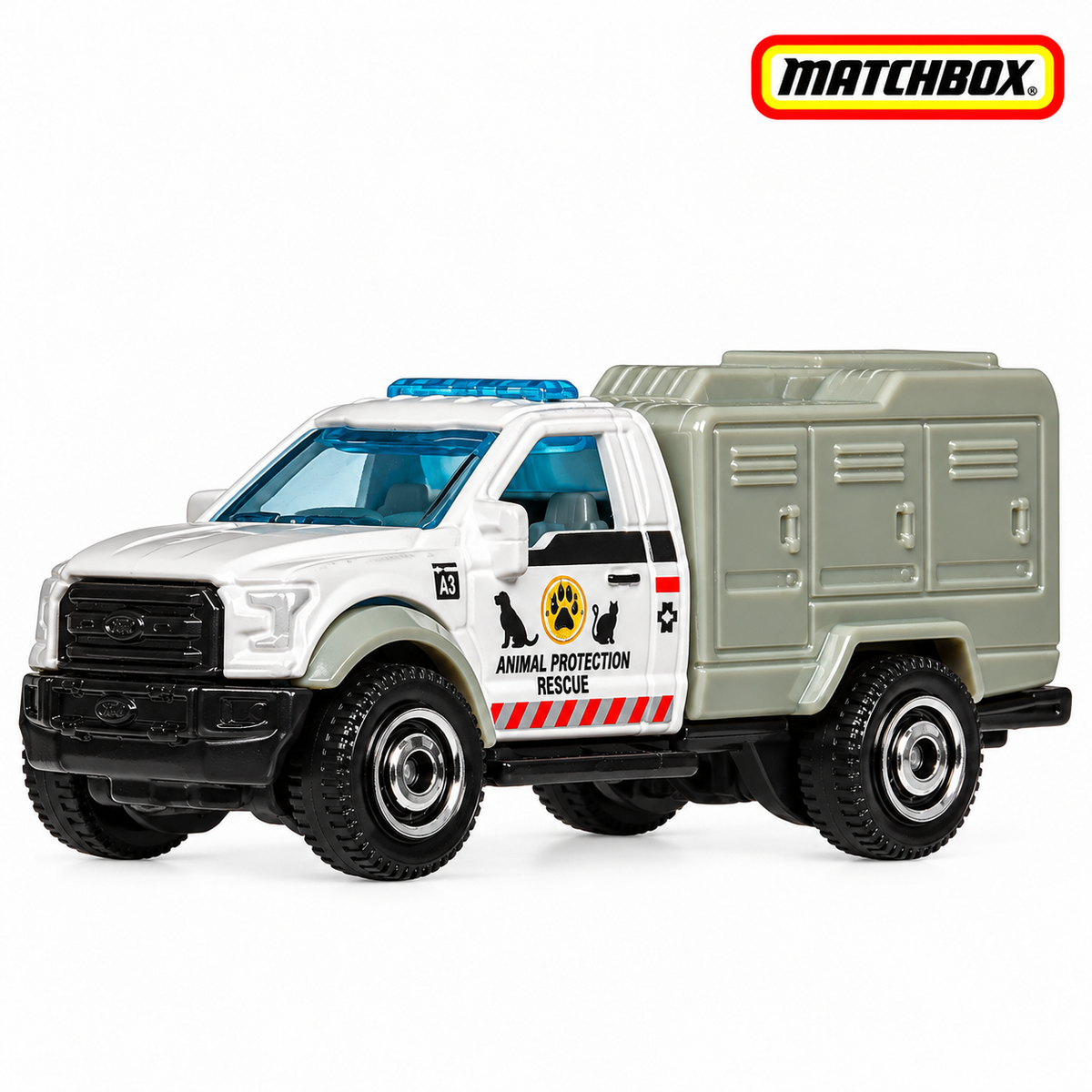 2010 Ford F-150 Animal Control Truck - 5-Pack Metro - Matchbox Básico - Autos sin Empaque