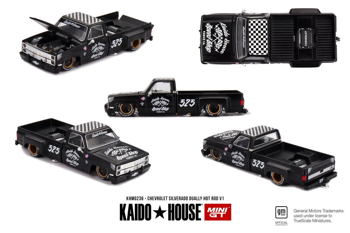 Chevrolet Silverado Dually Hot Rod V1 - 236 - Mini GT