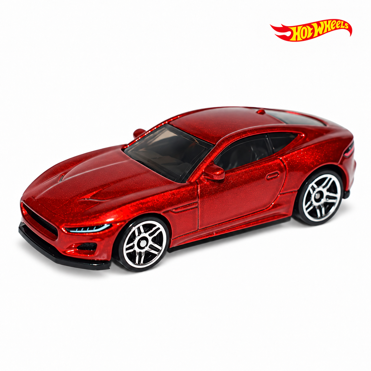 20 Jaguar F-Type - 5-Pack Motor Show - Hotwheels Básico - Autos sin Empaque