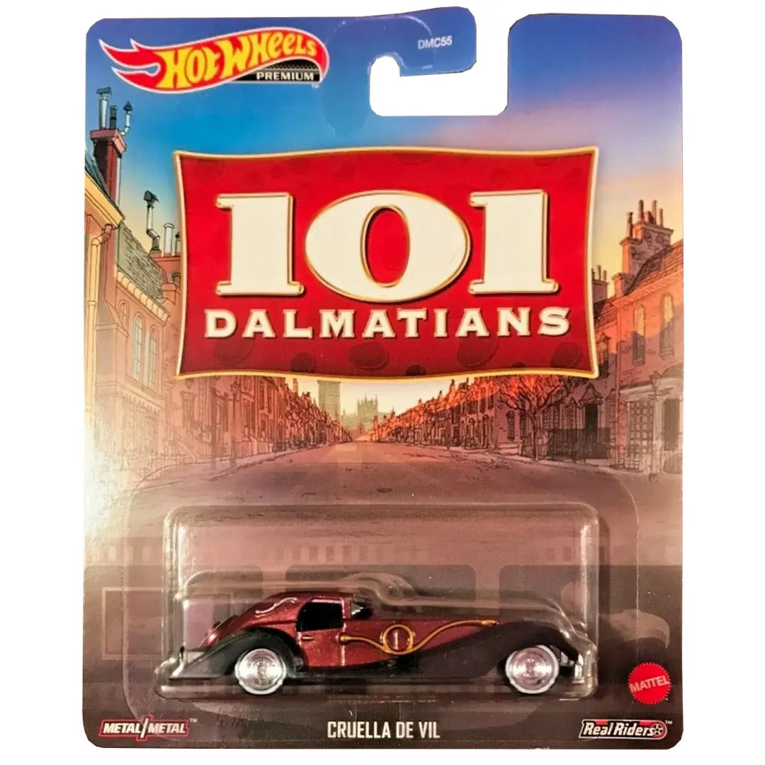 Cruella de Vil - 101 Dalmatas - Hot Wheels