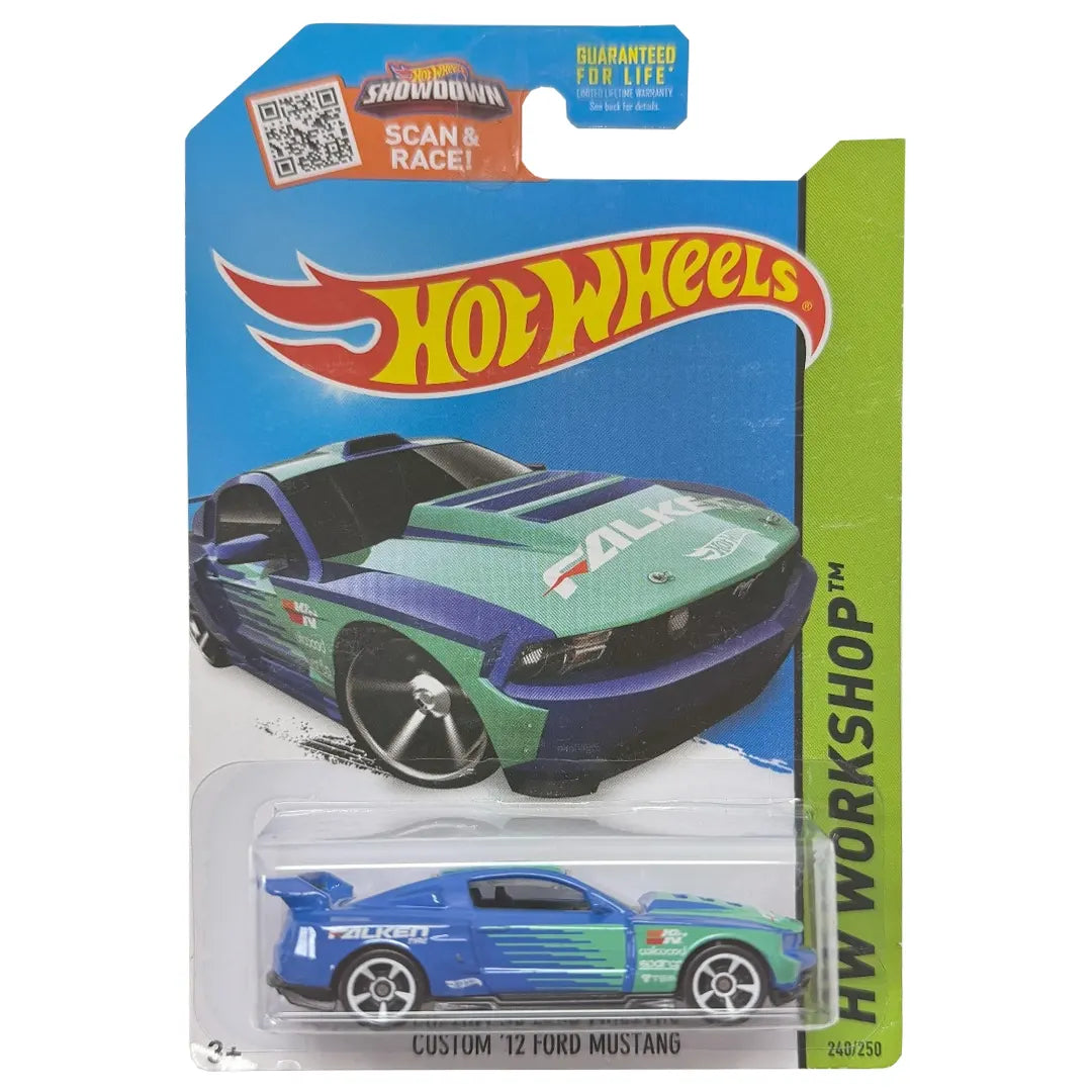 Custom 12 Ford Mustang - Workshop 240/250 - Hot Wheels