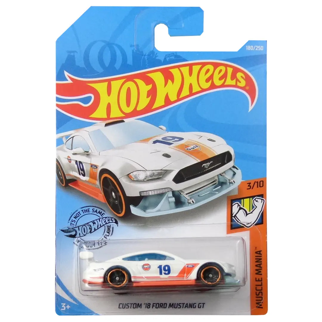 Custom 18 Ford Mustang Gt - Muscle Mania 3/10 - Hot Wheels