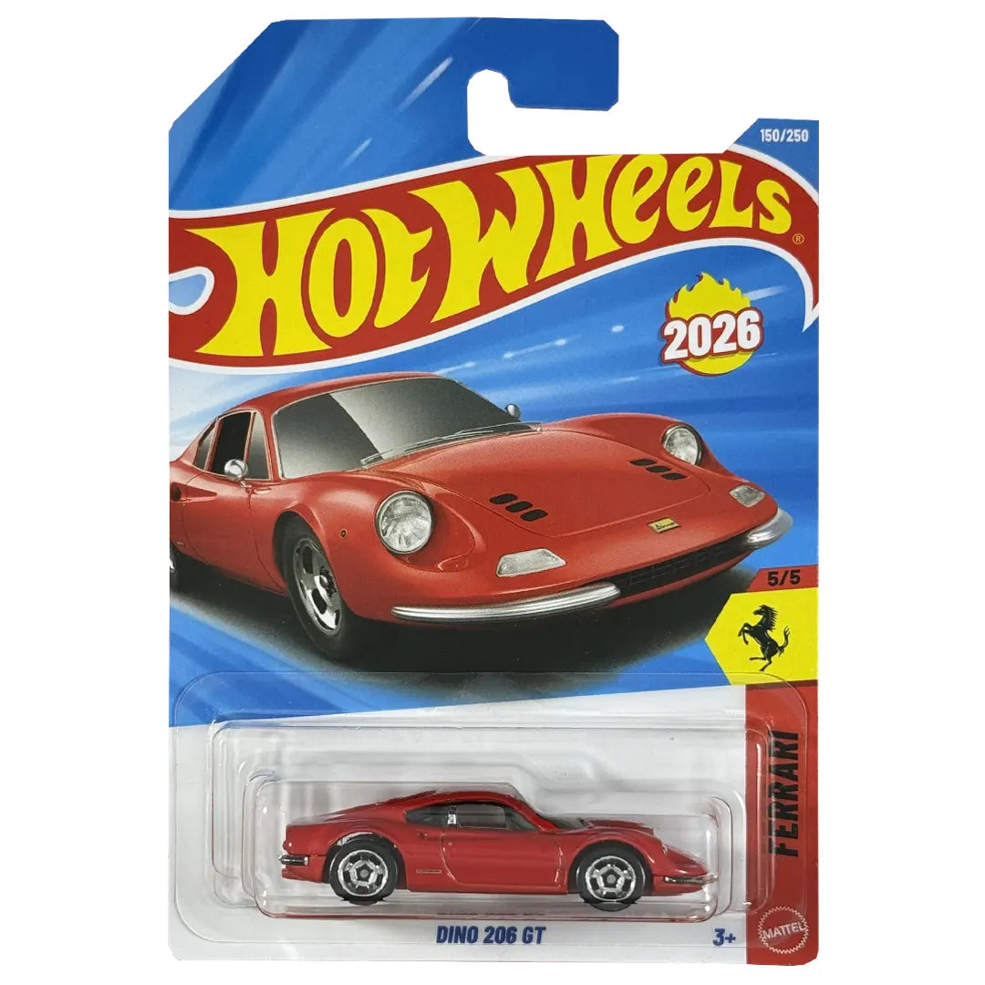 Dino 206 Gt - Ferrari 5/5 - Hot Wheels