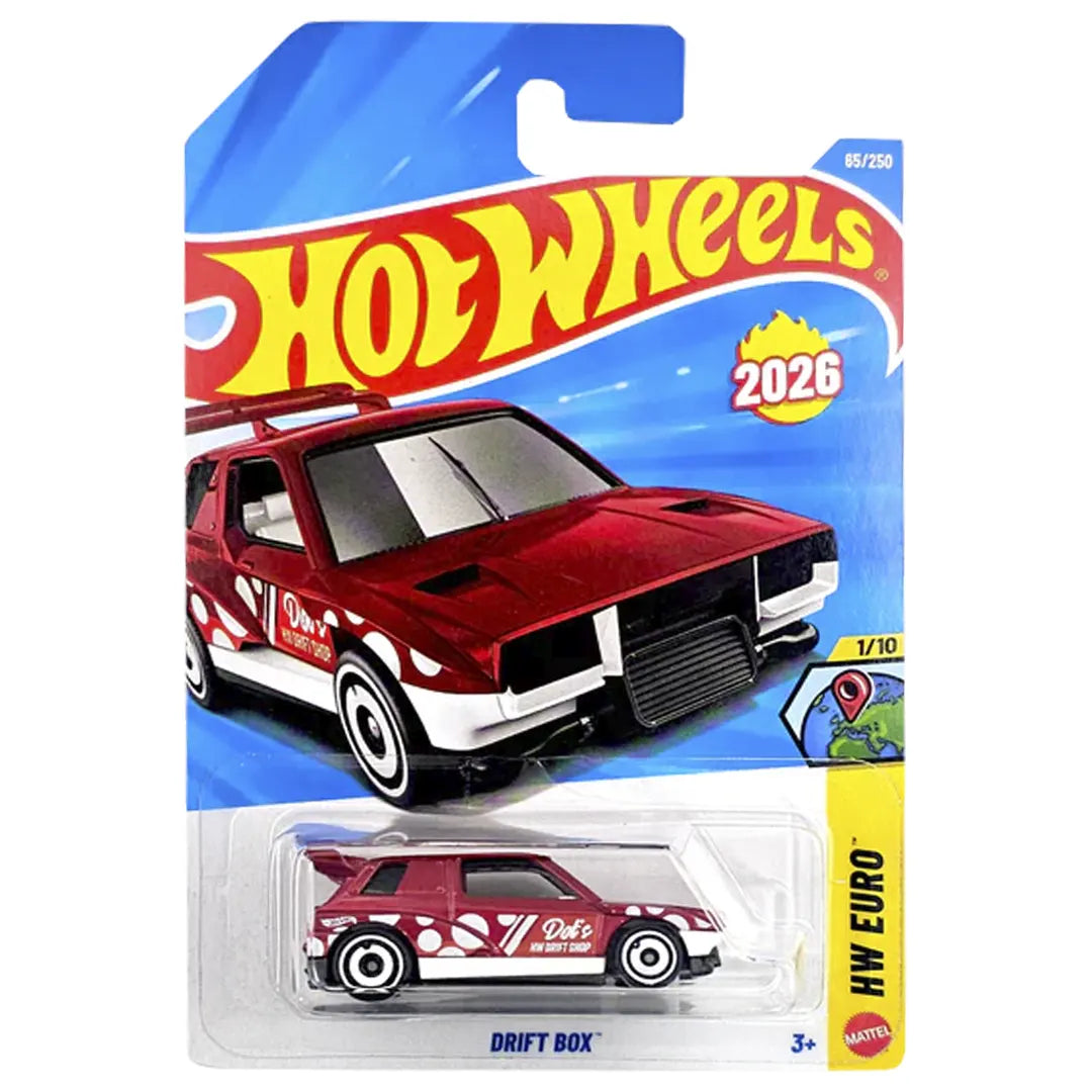 Drift Box - Euro 1/10 - Hot Wheels