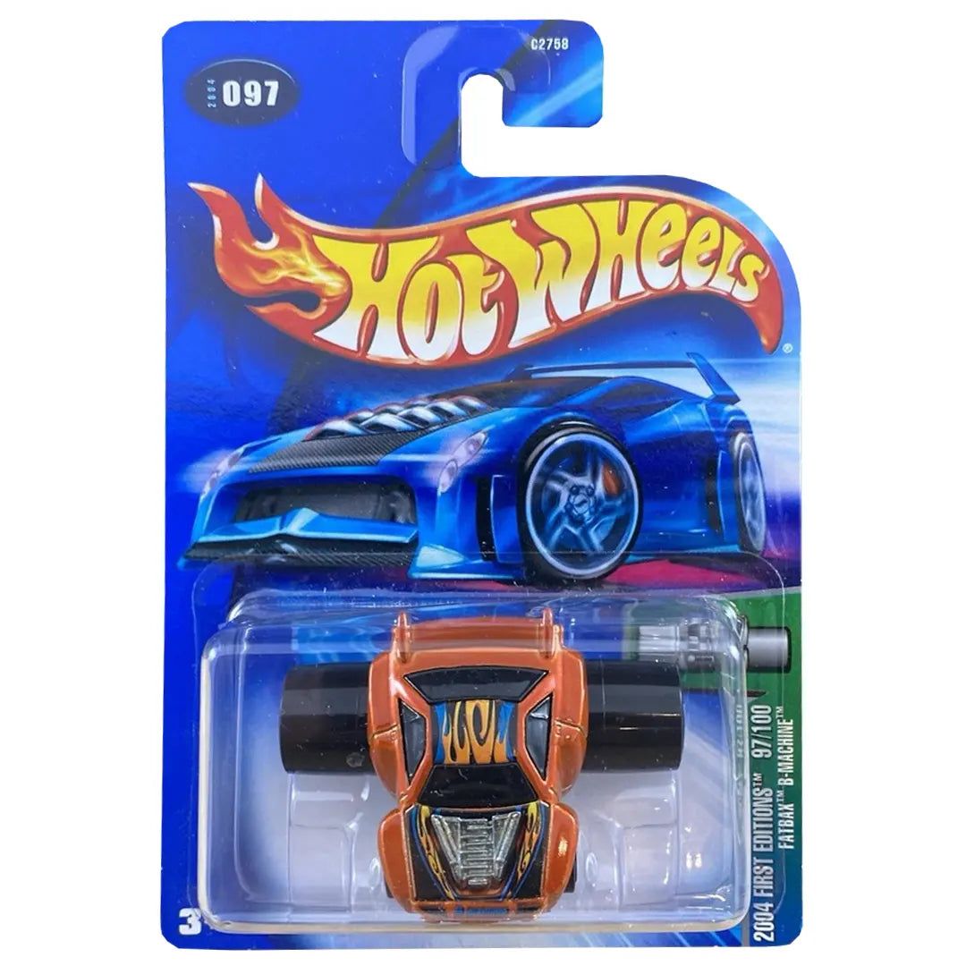 Fatbax B-Machine - 2004 First Editions 97/100 - Hot Wheels