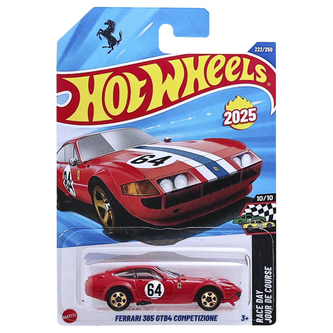 Ferrari 365 GTB4 Competizione - Race Day 10/10 - Hot Wheels