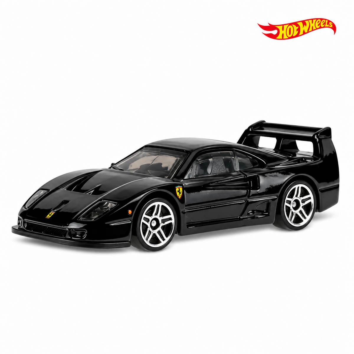 Ferrari F40 Competizione - Ferrari 3/5 - Hotwheels Básico - Autos sin Empaque