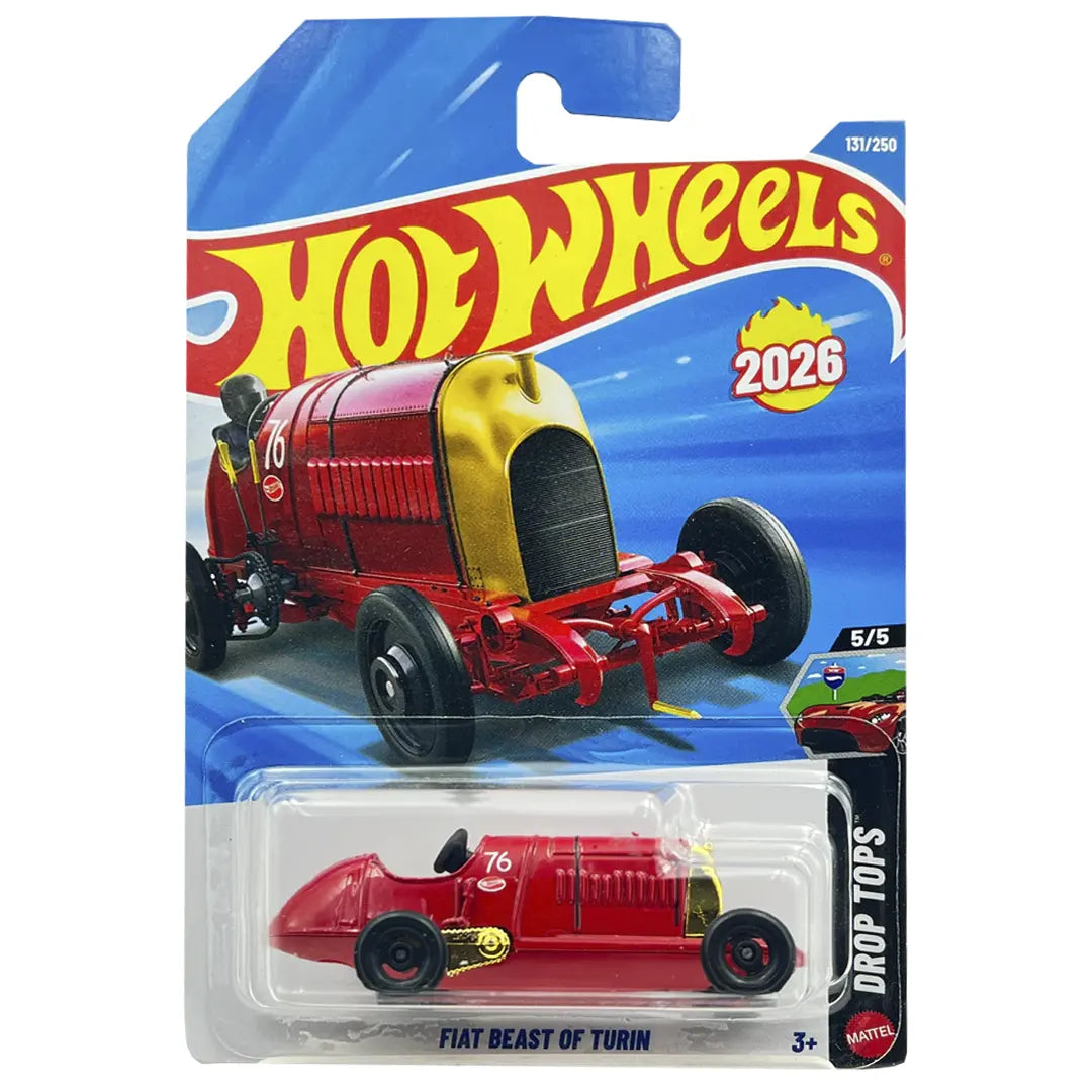 Fiat Beast Of Turin - Drop Tops 5/5 - Hot Wheels